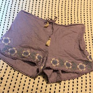 World Market Pajama Shorts